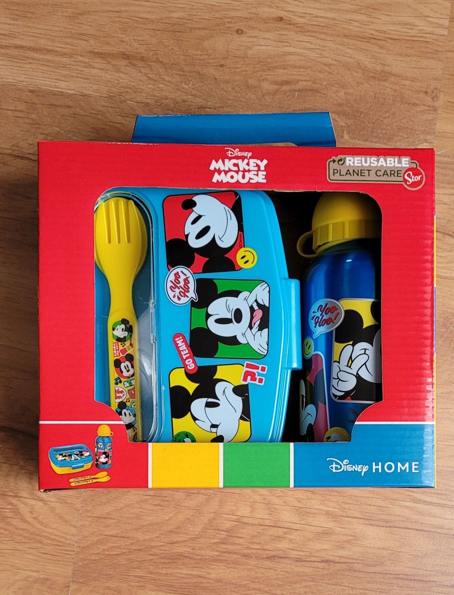 Mickey Disney bidon lunchbox śniadaniówka
