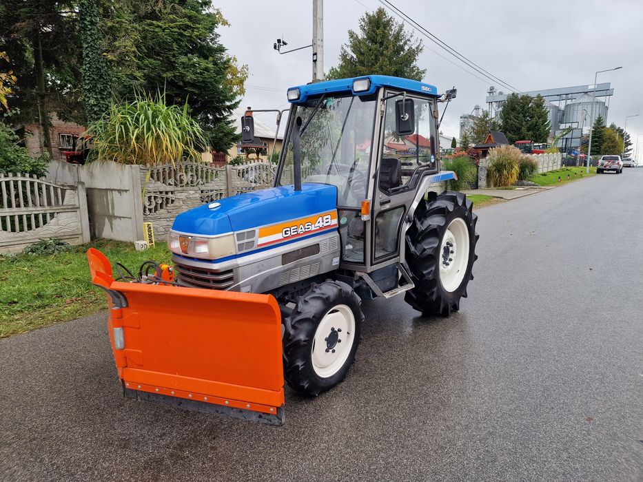 Traktor Japonski Iseki Geas 48 Zarejstrowany z Gwarancją zestaw zimowy