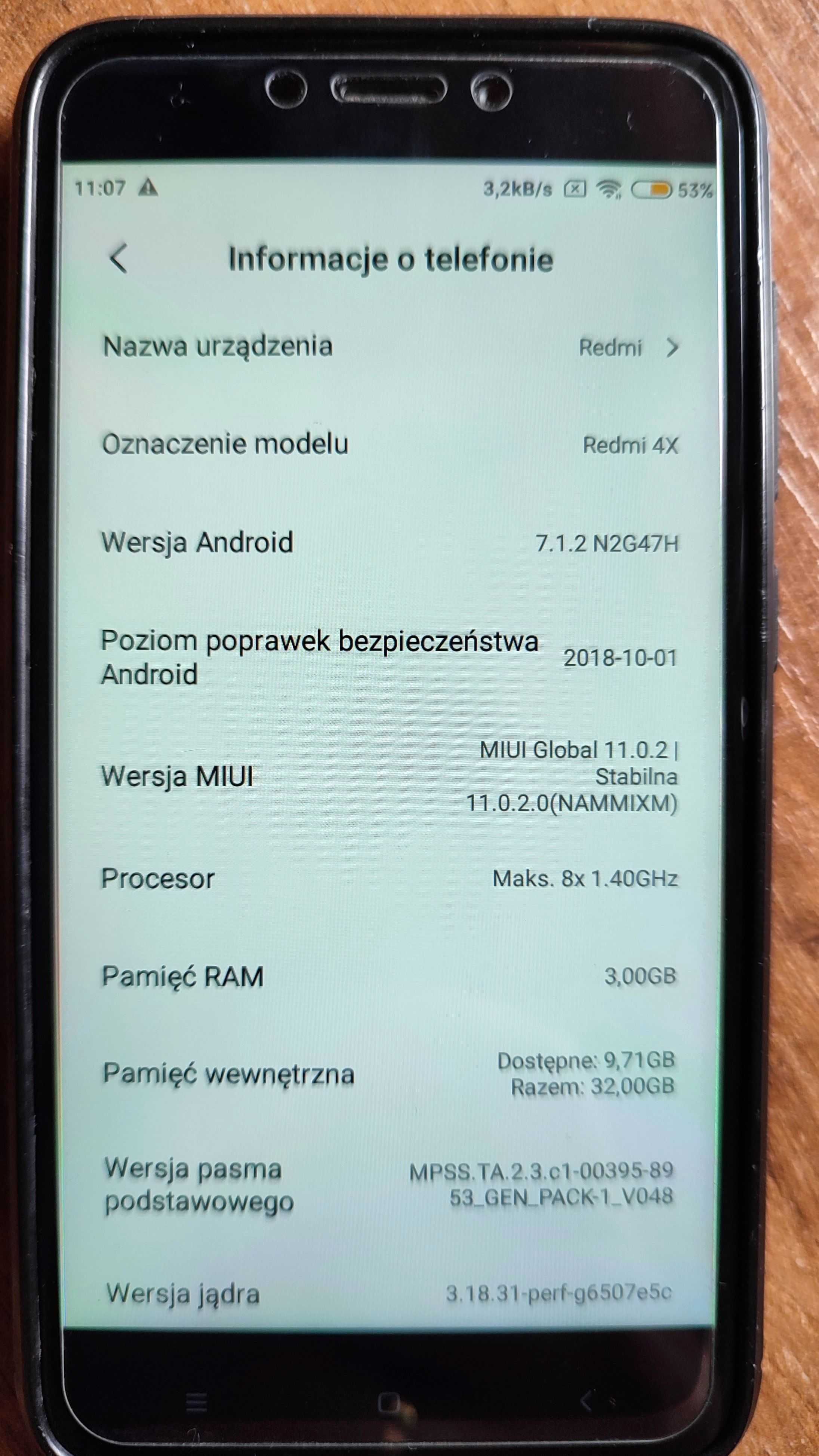 Xiaomi Redmi 4X 3/32GB (gratis drugi uszkodzony egz.)