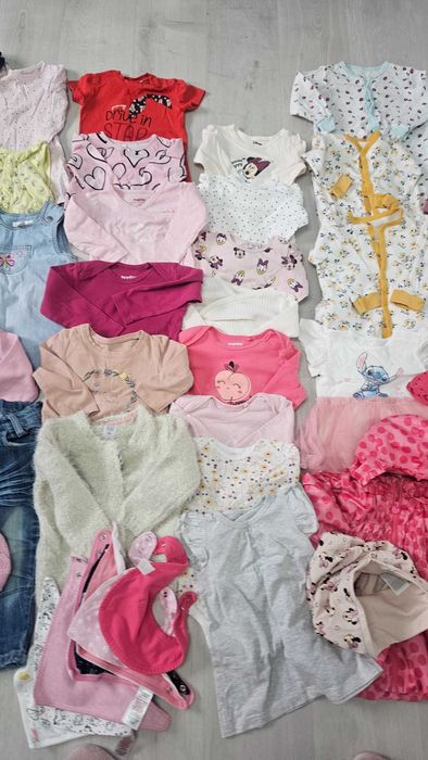 Paka ubranek 74/80/86/92 ponad 100szt stan idealny