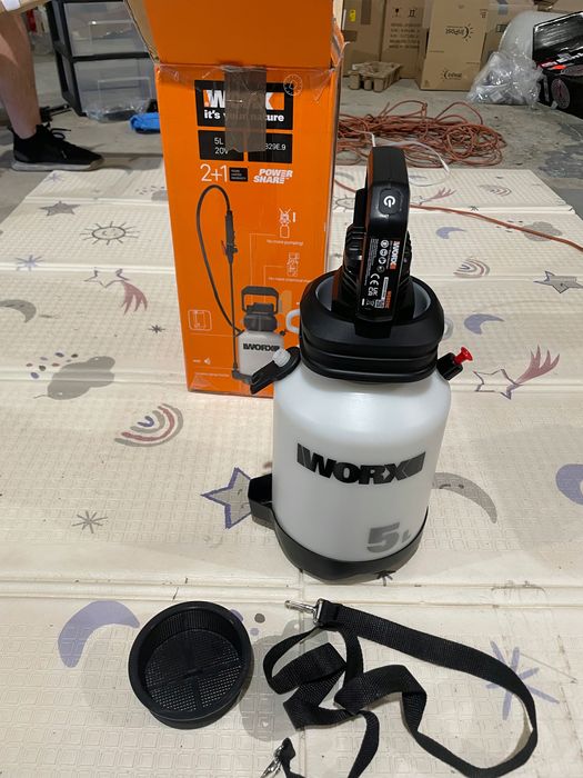 Opryskiwacz akumulatorowy Worx 5l