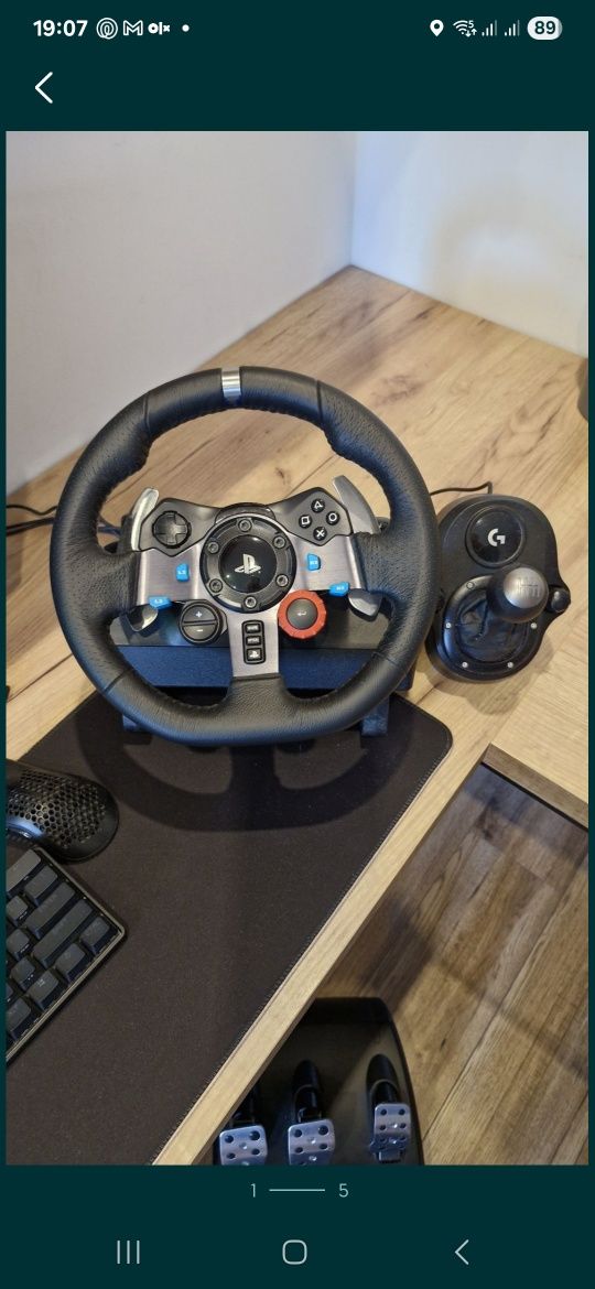 Kierownica Logitech