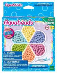 Aquabeads Pastelowe Koraliki - Ponad 800 szt.