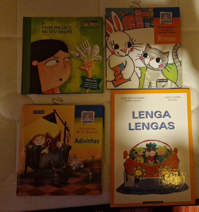 Vendo livros de crianças
