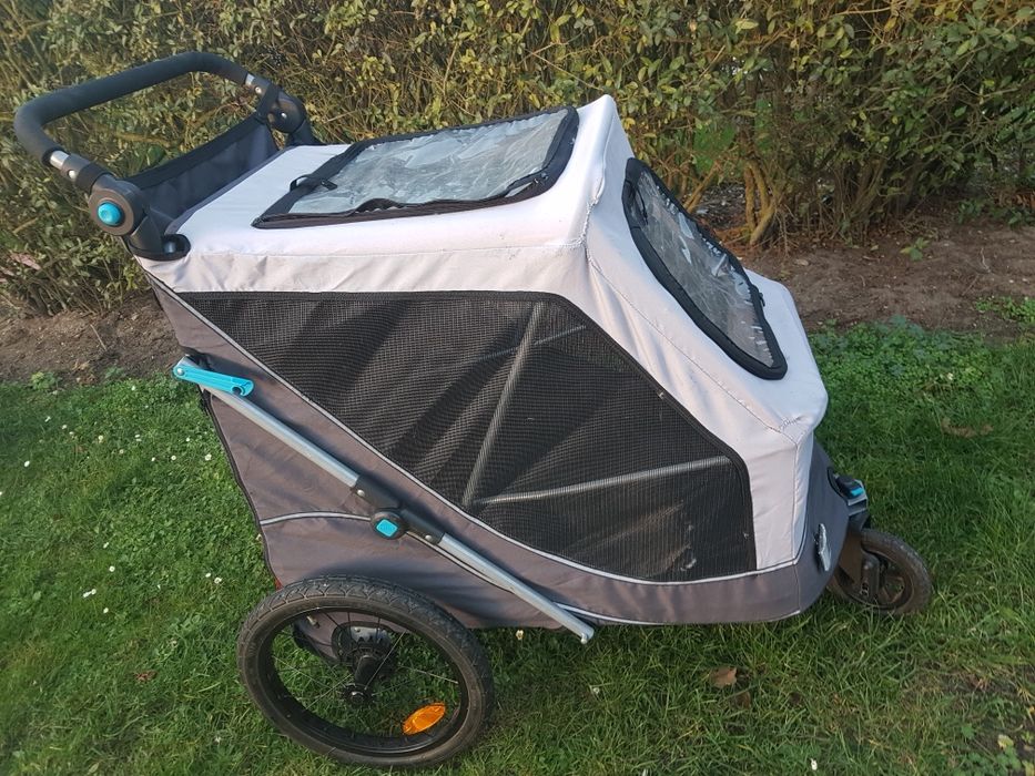 Riksza  Trixie przyczepka rowerowa wózek do roweru  2w1