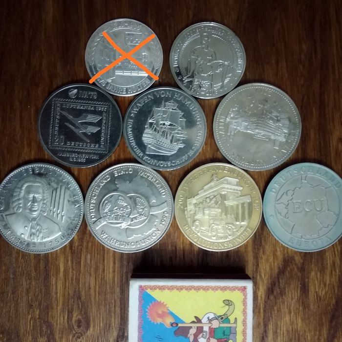 Монеты - медали . Германия .