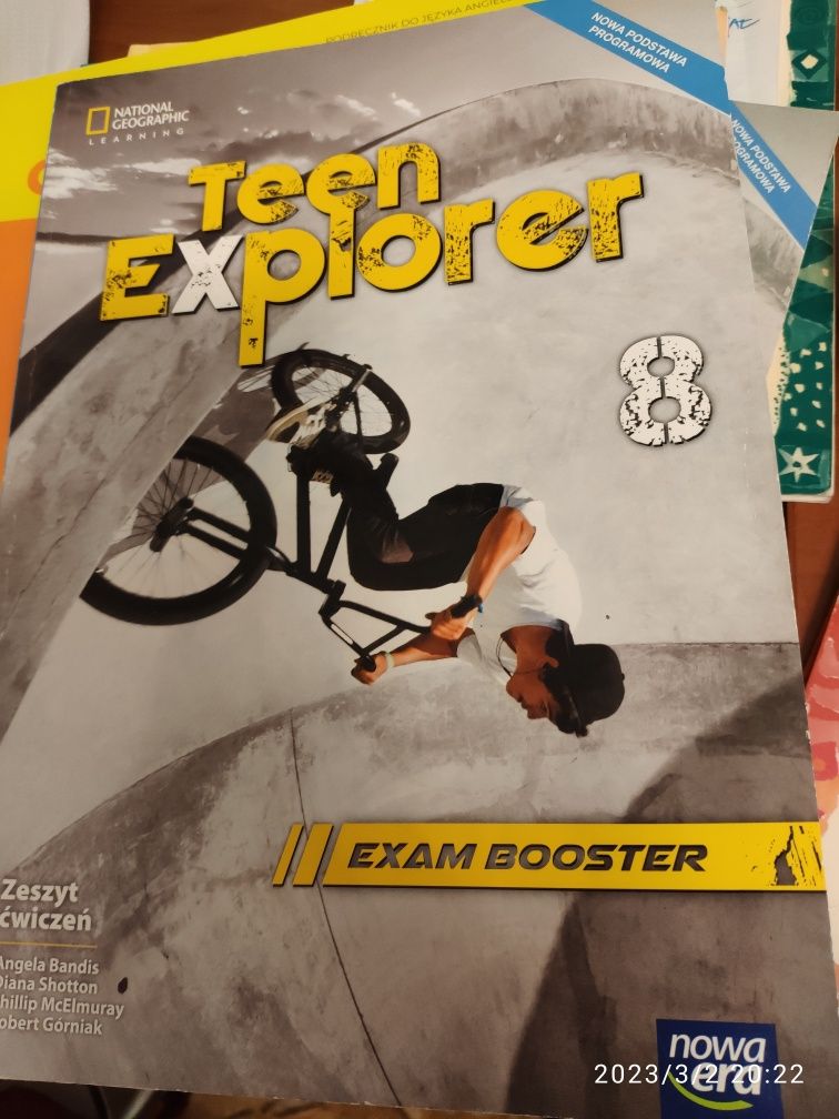 Teen Explorer 8 zeszyt ćwiczeń Nowy
