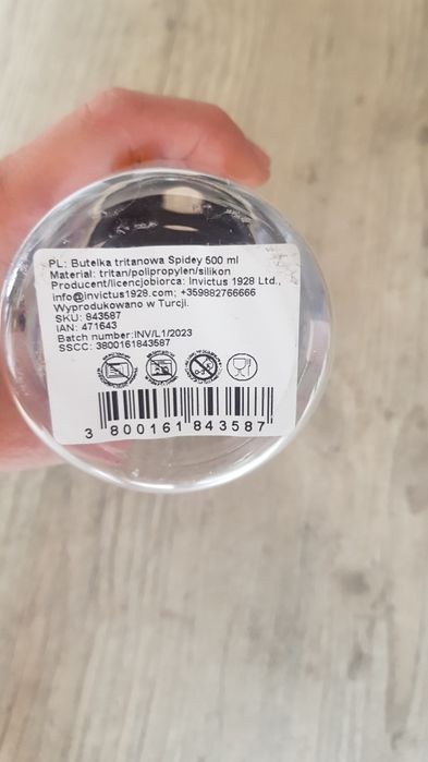 Butelka tritanowa Spiderman NOWA