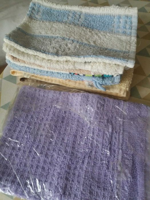 Myjki ręczniki rekawice frotte, rozne rozmiary , nieużywane