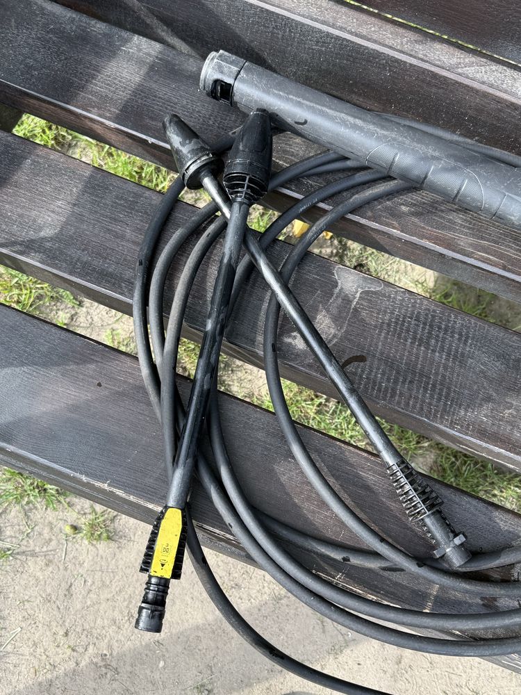 Pistolet karcher +wąż 10m+2 lance