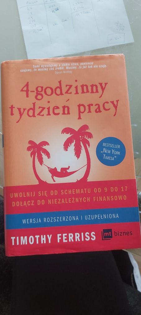 4-godzinny tydzień pracy Timothy Ferriss