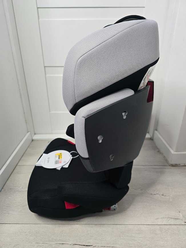 Fotelik CYBEX Silver Solution X2-fix 15-36 Kg Jasno Szary OPIS!!