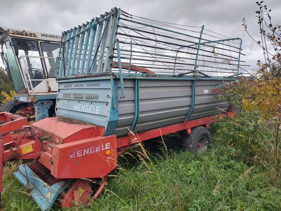 Przyczepa samozbierająca MENGELE