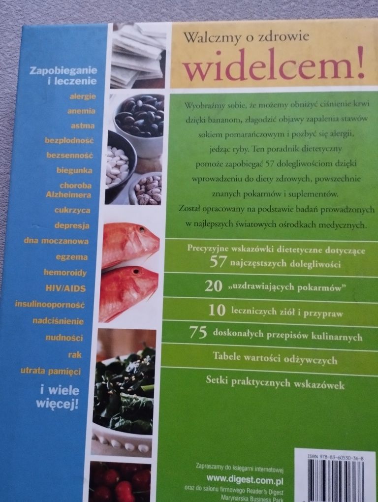 SUPER CENA Sprzedam książkę -Jedz zdrowo