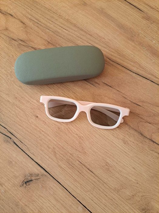 3D окуляри рожеві + кейс