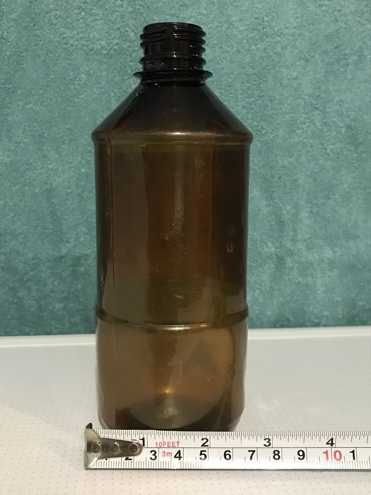 Пластиковая ПЭТ бутылка 0,5 литра