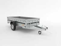 Przyczepa Martz Premium 230  DMC 750 kg, kat B  230x126x40 cm