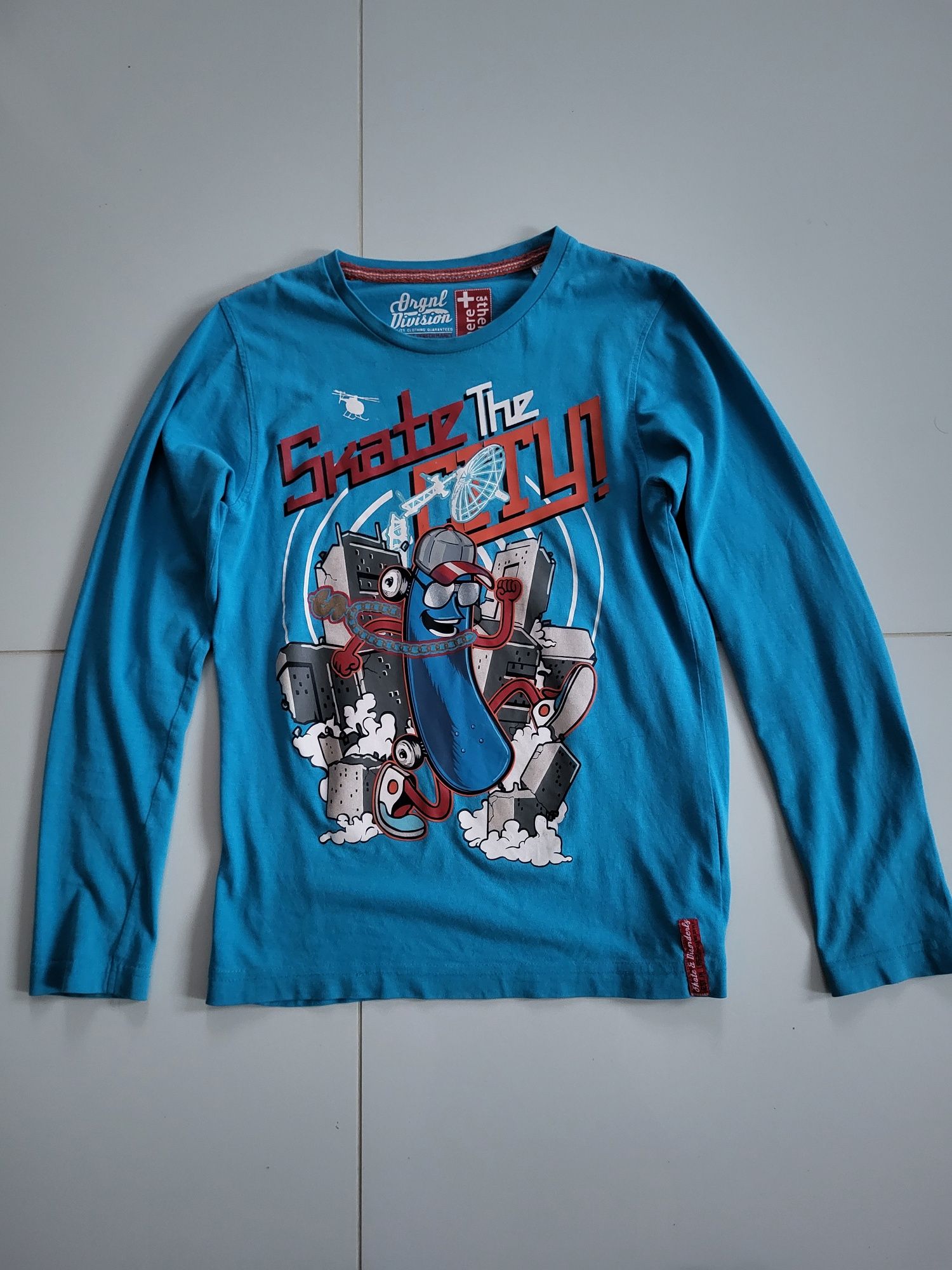 Bluza turkusowa wiek 10-14 lat