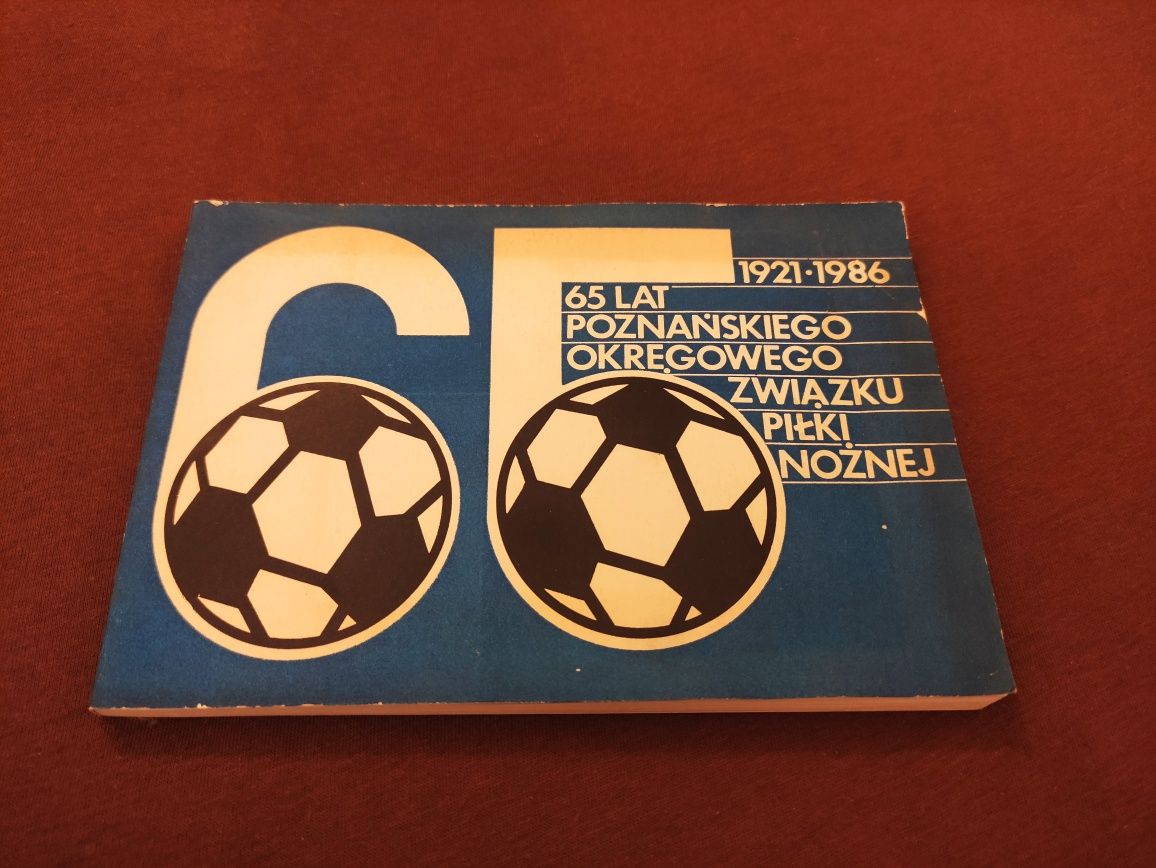 Książka 65 lat POZPN piłka nożna 1986