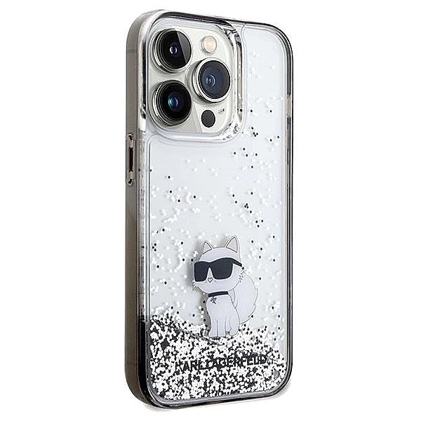 Etui Karl Lagerfeld Liquid Glitter Choupette na iPhone 14 Pro Max - pr