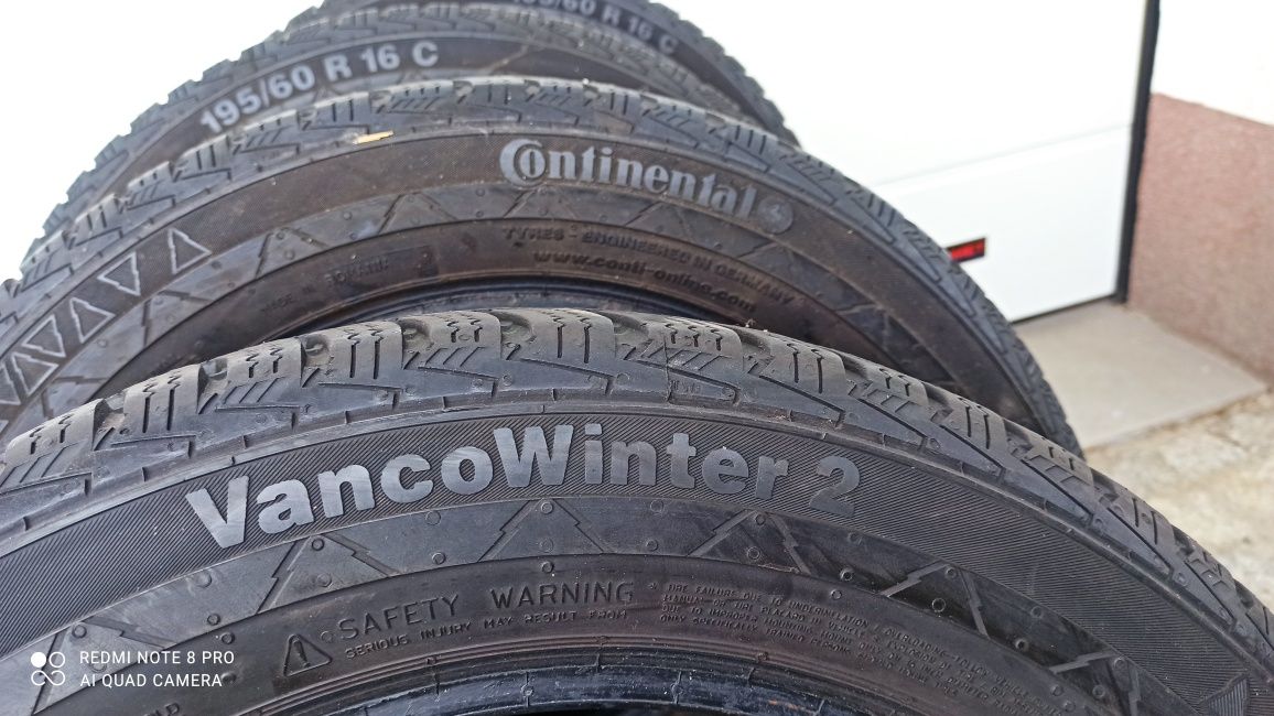 Continental Vanco Winter 2, 195/60/16C