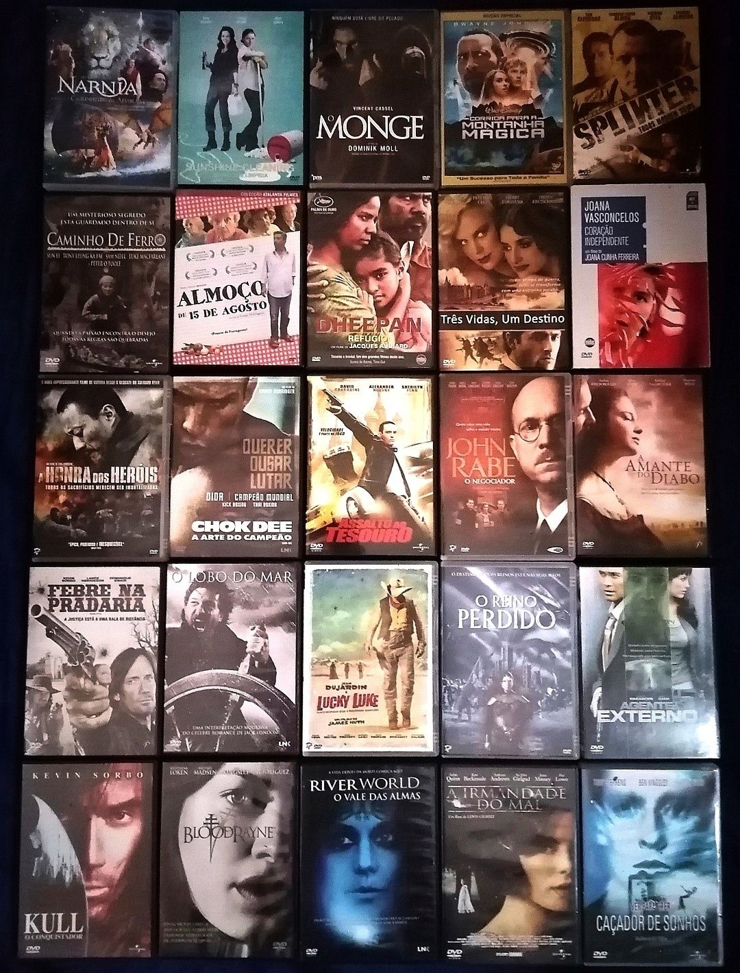 LOTE 206 DVD's Originais (LOTE 56)