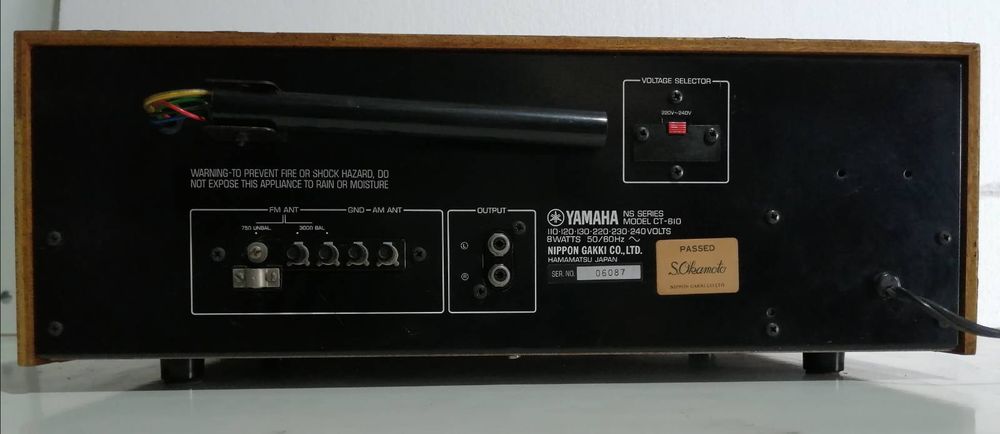 Vintage Yamaha CT-610 FM / AM tuner
