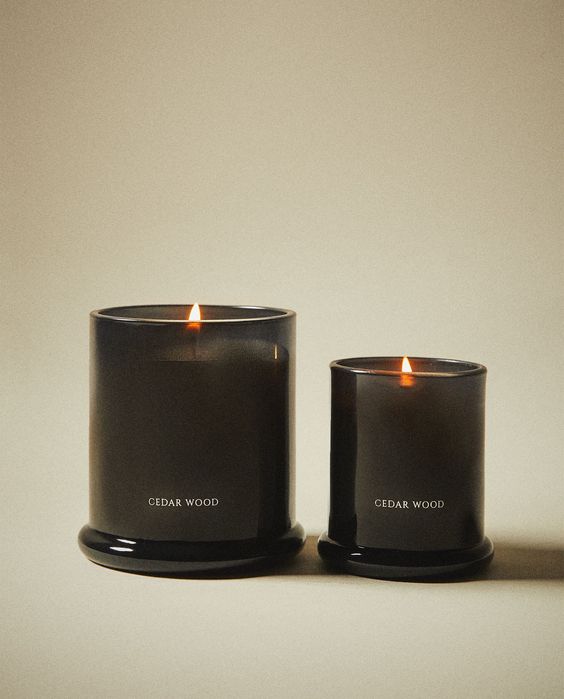Ароматична свічка “Cedar Wood”, Zara Home (150 г)