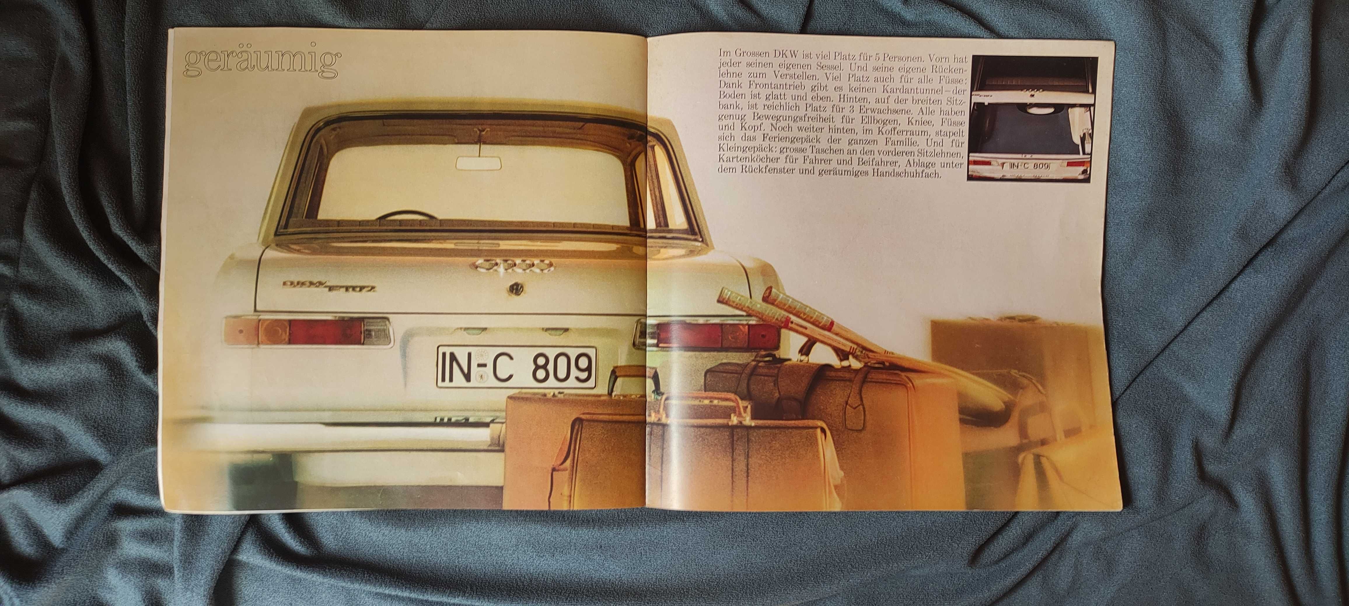 Prospekt Auto Union DKW F 102