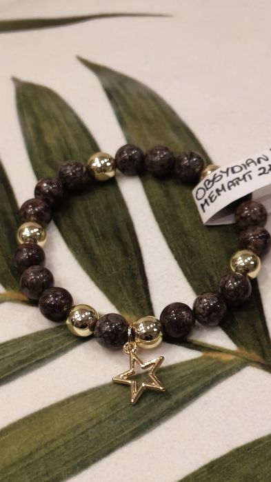 Bransoletka z naturalnych kamieni