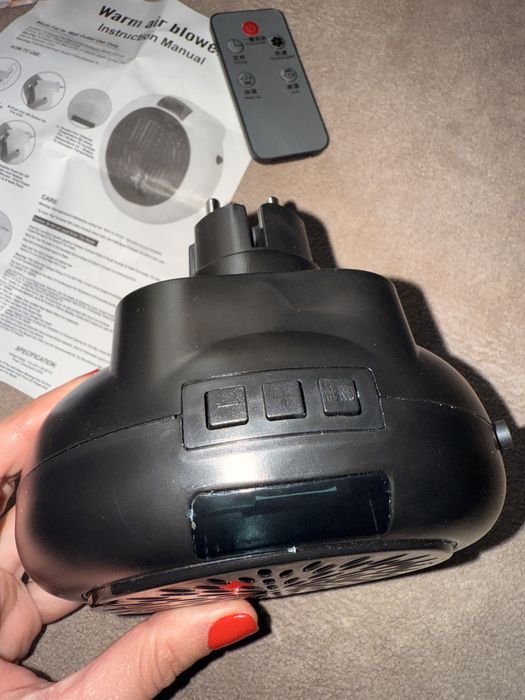 Обогреватель с пультом управления,обігрівач,тепловентилятор