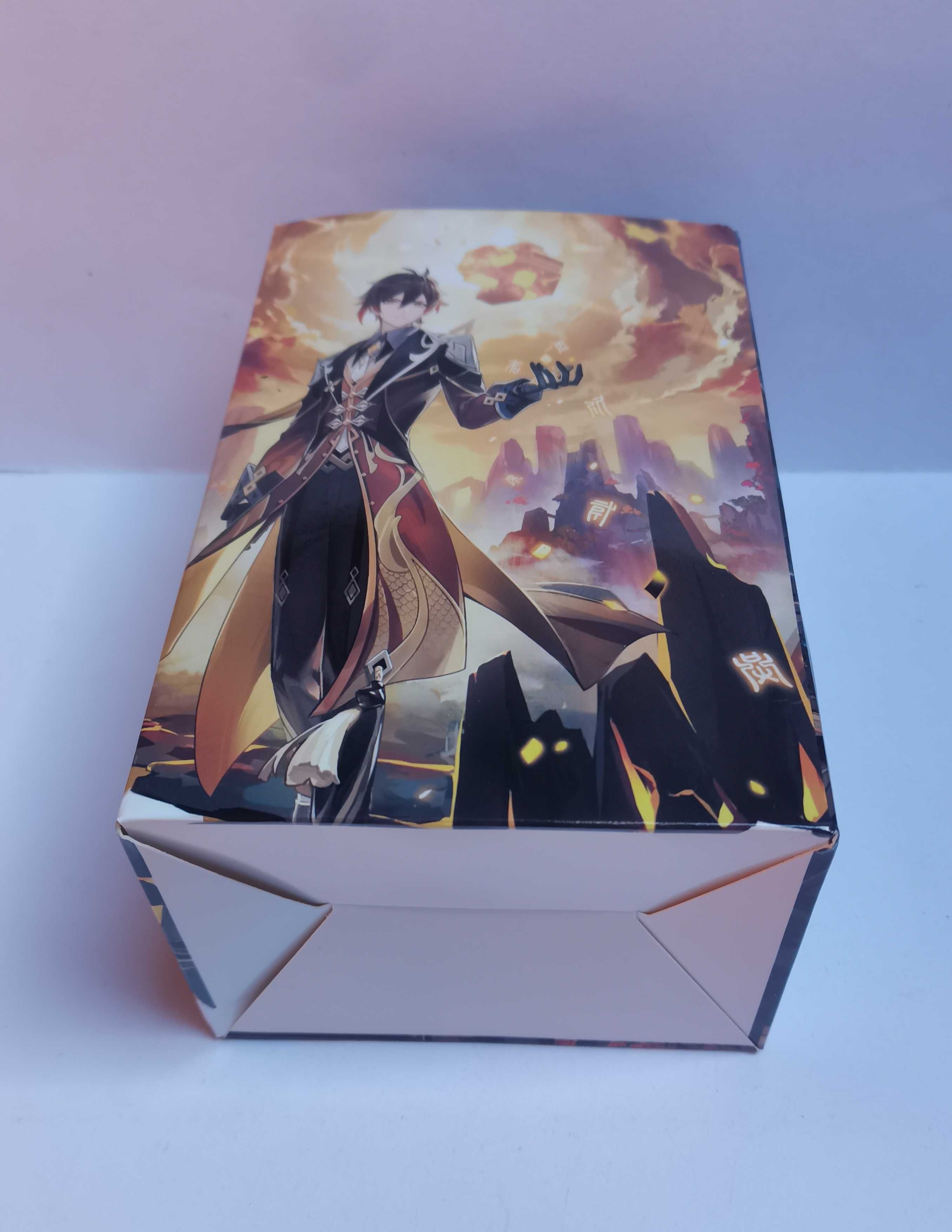 Zhongli (gra anime Genshin Impact) - duża figurka + pudełko