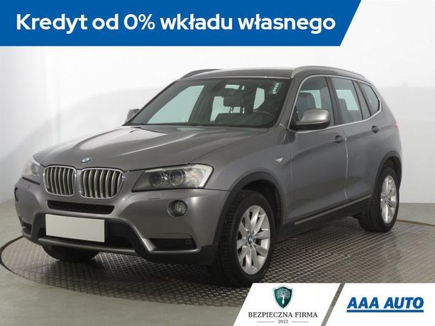 BMW X3 xDrive35d, 308 KM, Automat, Skóra, Navi, Xenon, Bi-Xenon, Klimatronic,