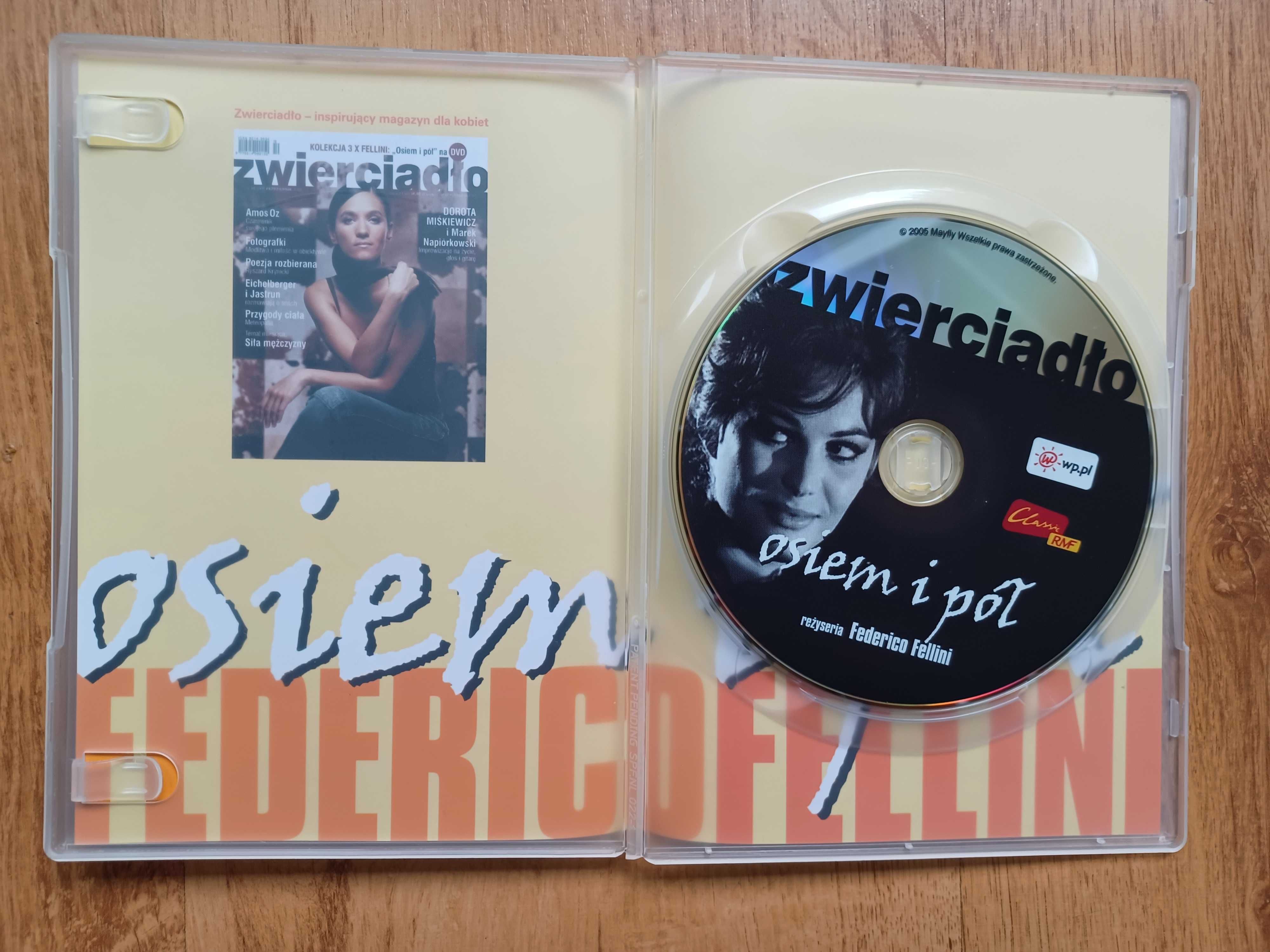 Federico Fellini - Osiem i pół - Płyta DVD