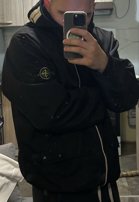 ninja jacket stone island
