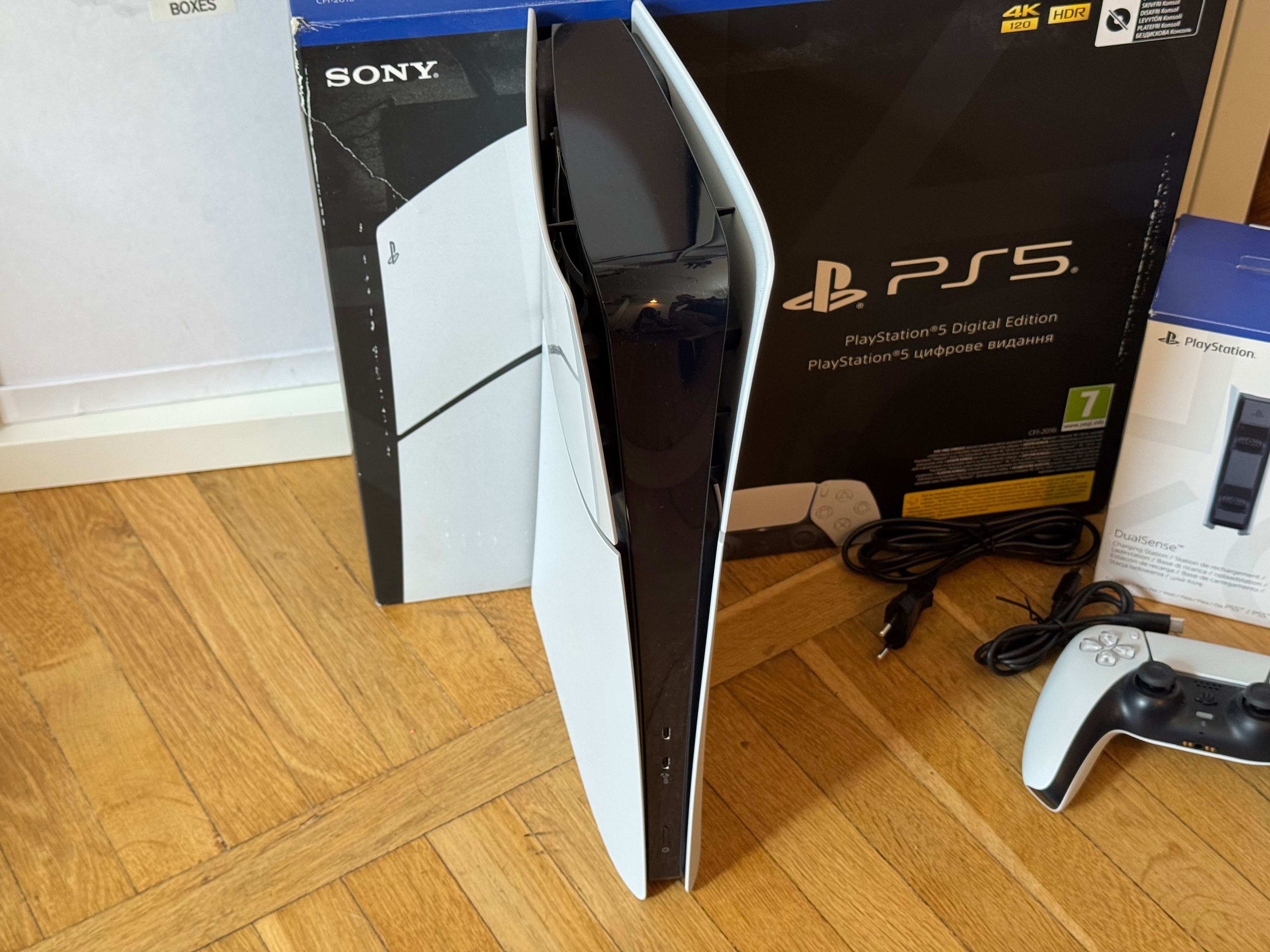 Ігрова приставка Sony PlayStation 5 Slim Digital Edition 1TB + док