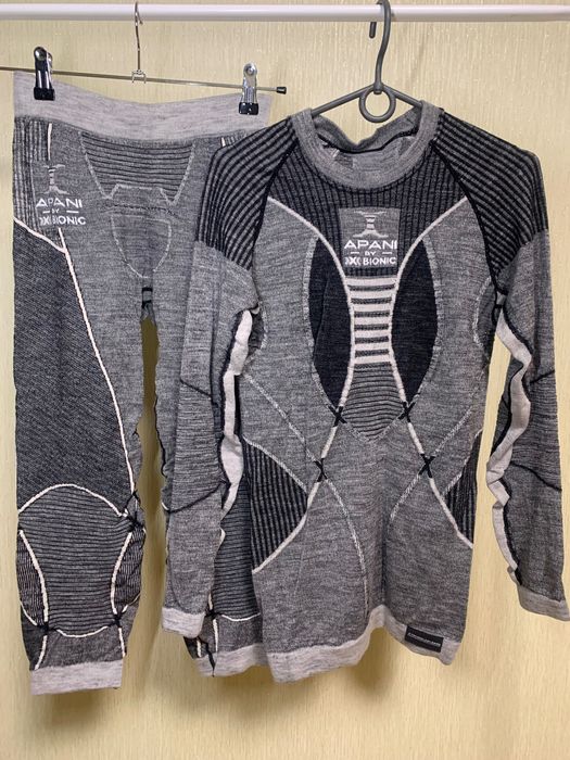 Термобілизна мерино Apani 4.0 M L XL Merino X-Bionic wool шерсть термо
