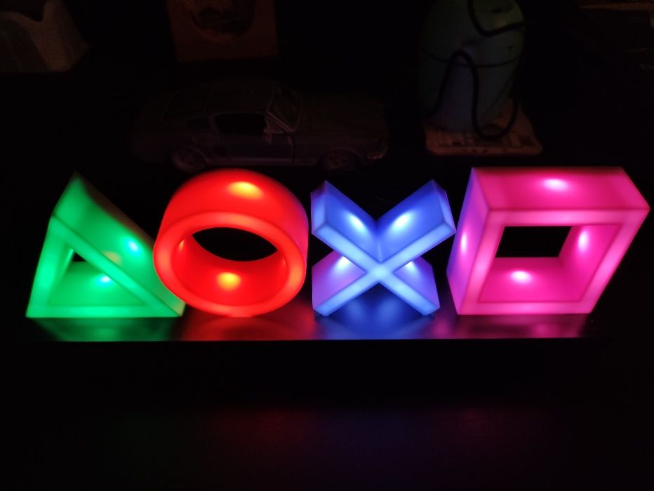 Светильник лампа PlayStation Icons Light. Новый