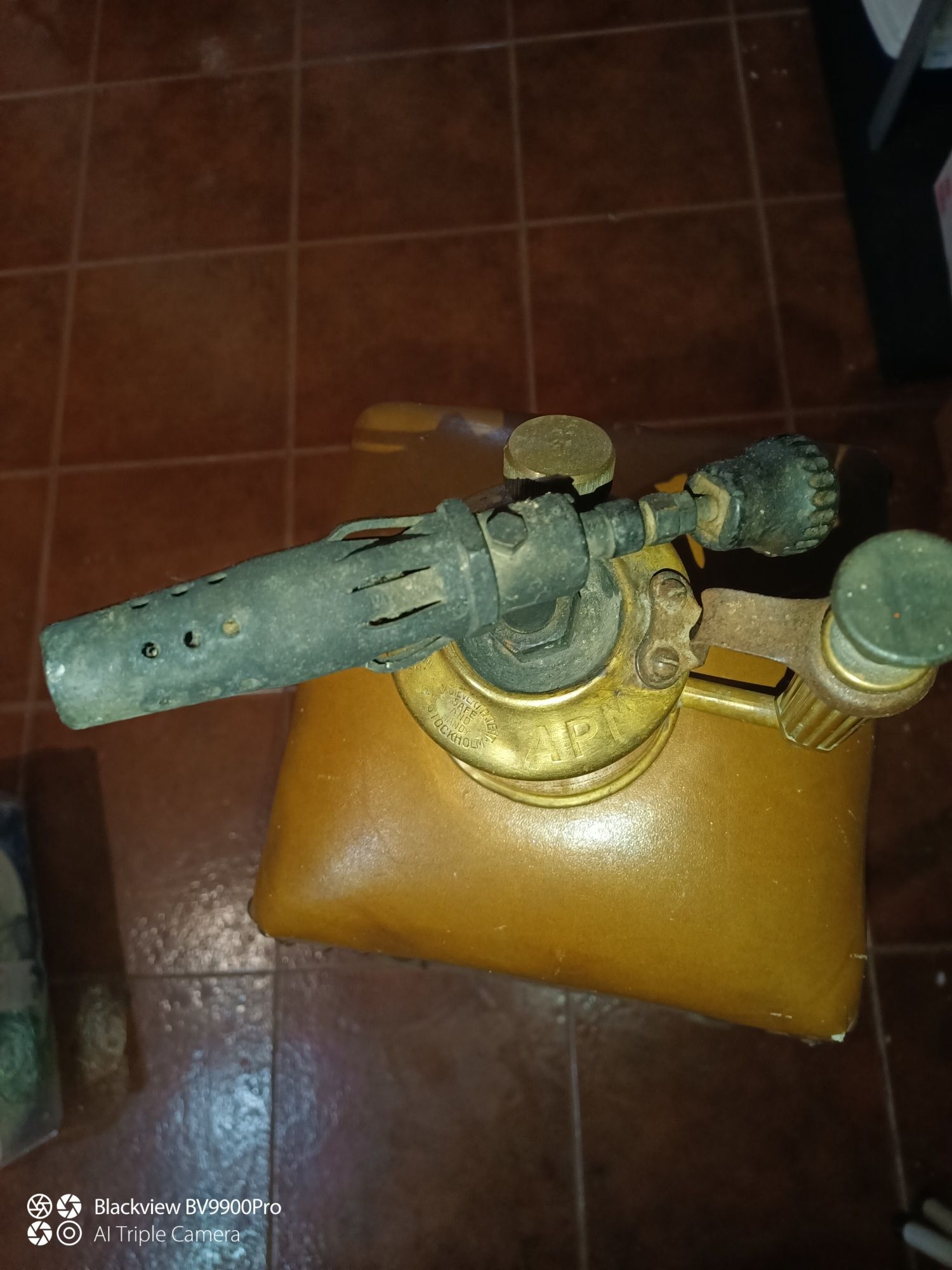 Maçarico Antigo latão