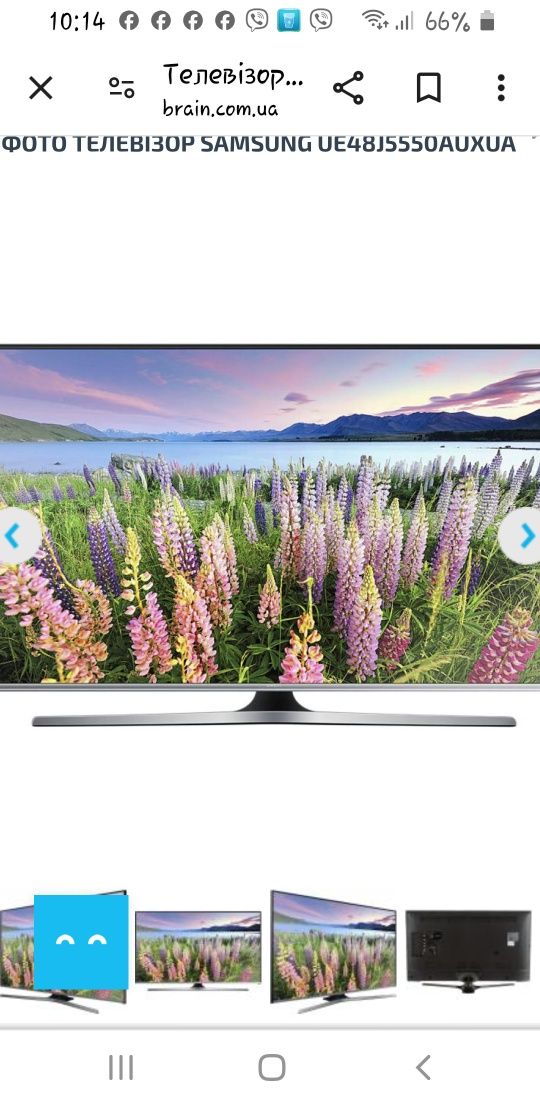 Телевізор Samsung UE48J5550