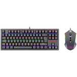 Mechaniczna klawiatura i mysz REDRAGON S113-KN-DE