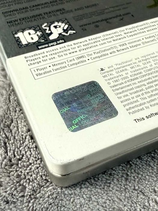 Metal Gear Solid 3 Snake Eater – Limited Metal Edition (PS2) Steelbook