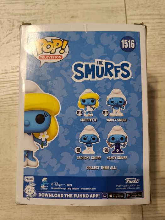 Funko pop 1516 Smurfette