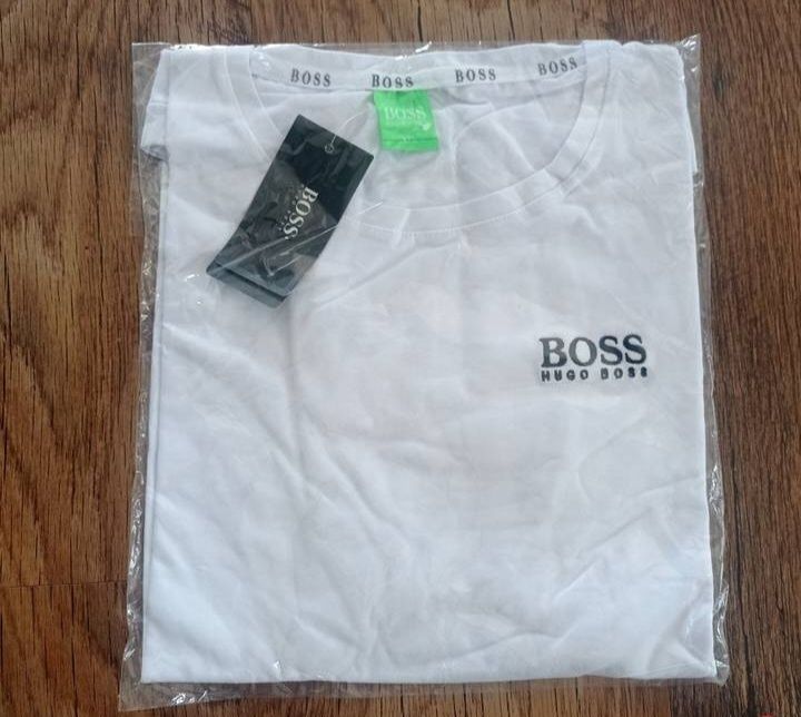 T-shirt Hugo Boss biały XXL