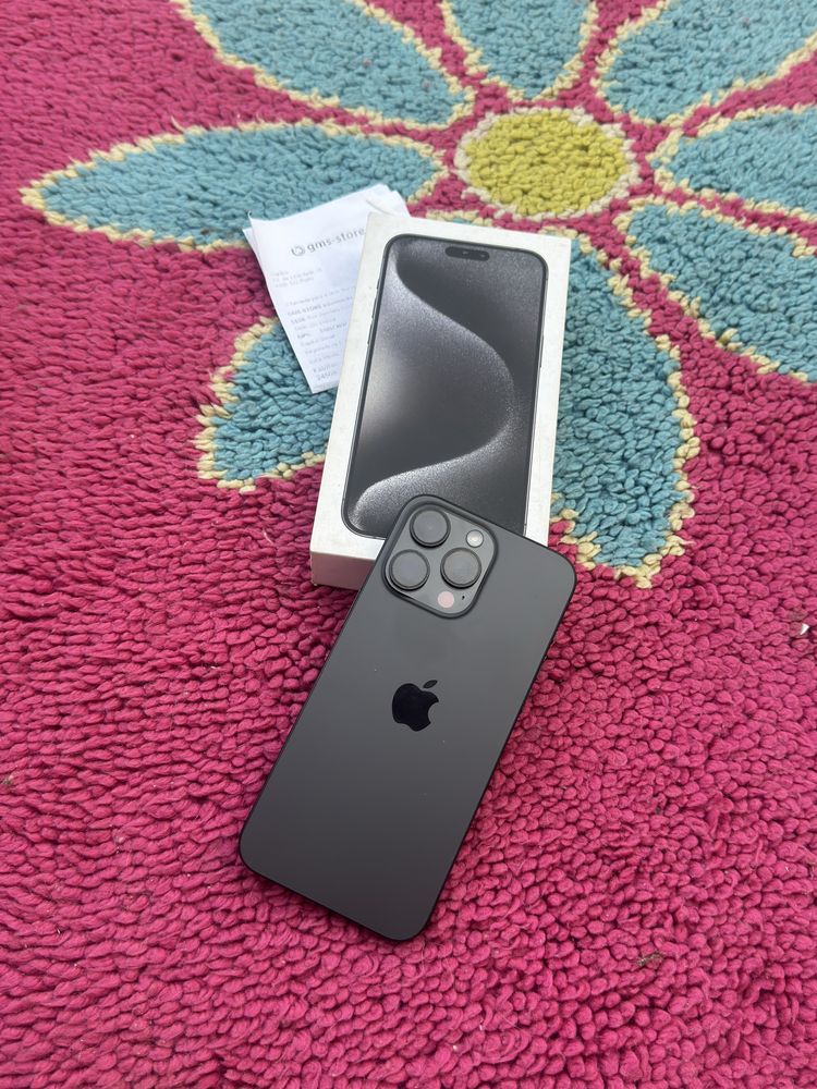 (Troco) Iphone 15 Pro Max 256GB Black novo c/fatura e garantia