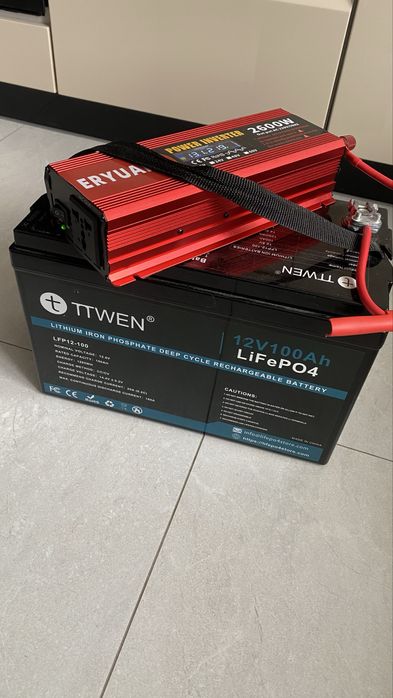 Продам інвертор + акумулятор LiFePO4 + зарядний пристрій