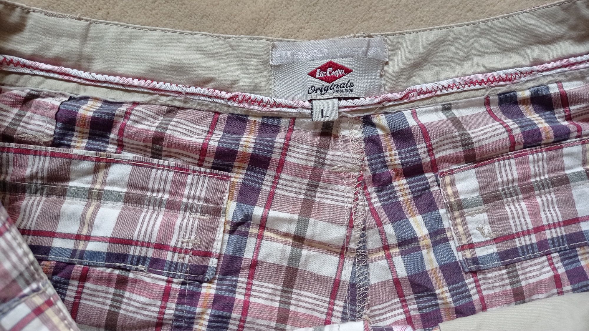 Szorty męskie firmy Lee Cooper rozm. L - 40 zł