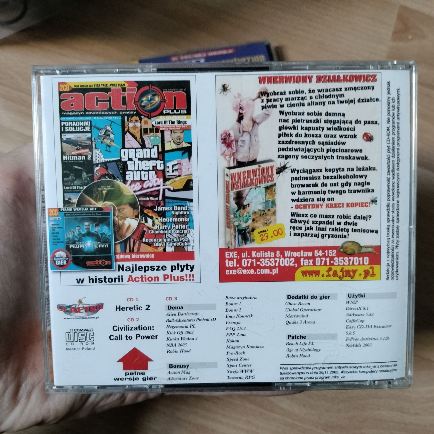 3 CD CD Action Civilization: Call to Power, Heretic 2