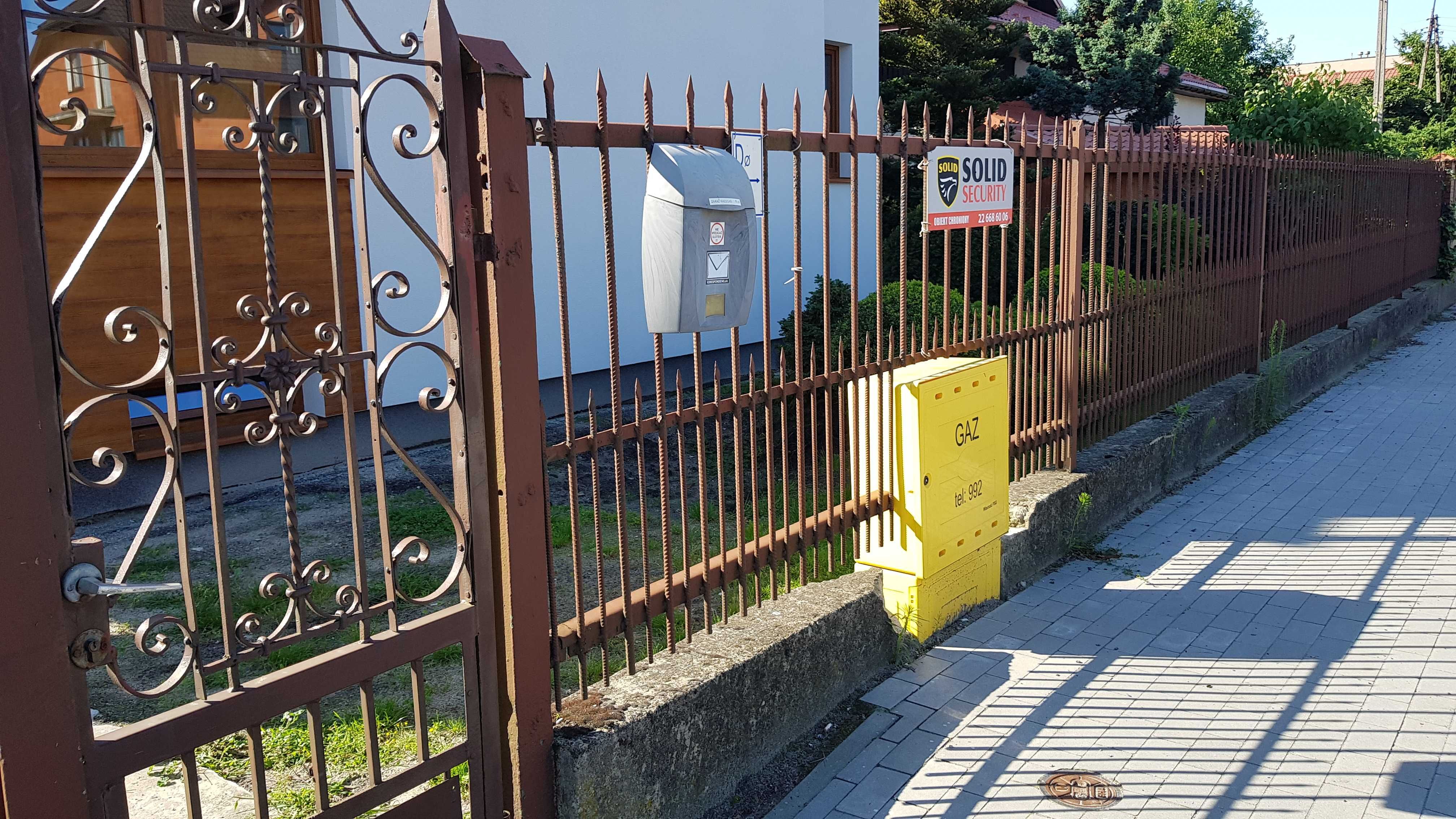 Brama stalowa kuta po renowacji 3 m z furtką lub bez