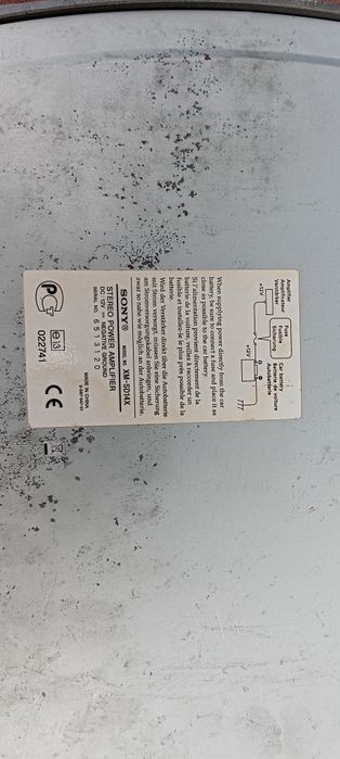 Wzmacniacze samochodowe Alpine V12 MRV-F345 + Sony Xplod XM-SD14X ?